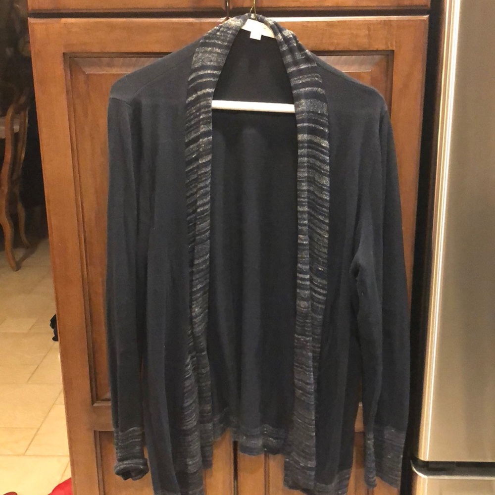 Loft Navy Cardigan